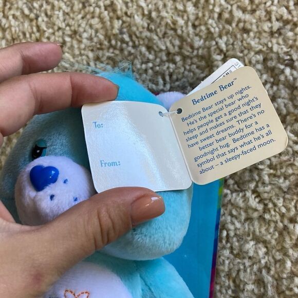 NWB Vtg 2002 Care Bears Bedtime Bear Stuffed Animal - Picture 4 of 5